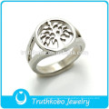 TKB-R0024 the tree of life stainless steel finger ring/cheap woman rings